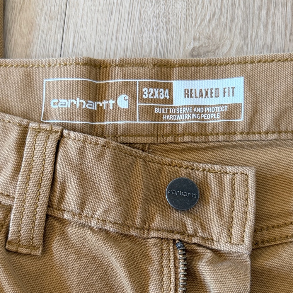 Carhartt Men's Tan Cargo Pants - Picture 3 of 3
